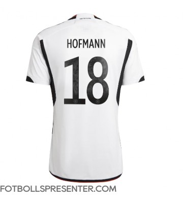 Tyskland Jonas Hofmann #18 Hemma Matchtröja VM 2022 Kortärmad